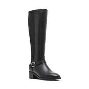 Blondo Sylvia Waterproof Black Leather Over-the-Knee Boots Women’s Size 9